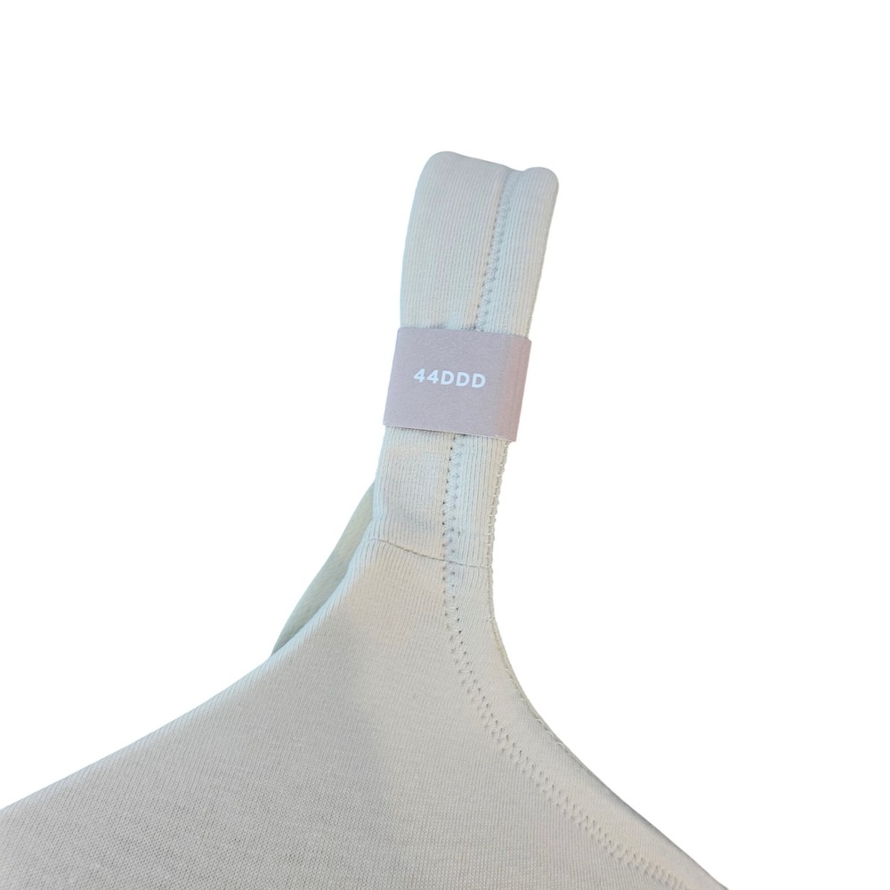 Cacique Beige Cotton Full Coverage Lightly Lined Underwire Bra 44DDD NEW NWOT - Picture 2 of 6